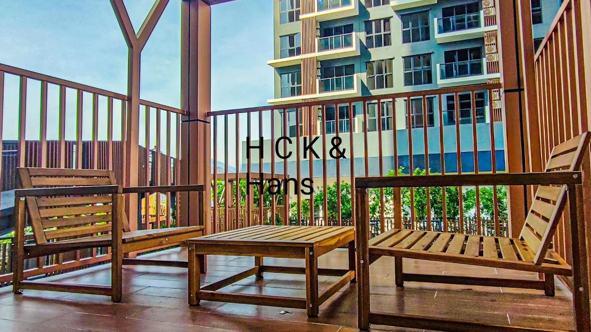 クアラルンプールStylish Balcony Kl At Trion 2 By Hckアパートメント アパート クアラルンプール